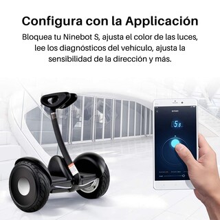 Foto 3 | Patineta de Autoequilibrio Ninebot S color Negro