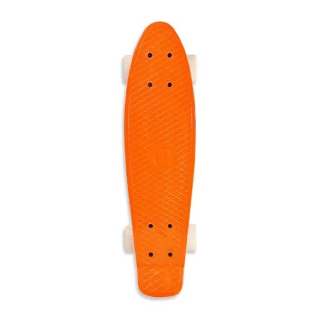 Mini Patineta Tabla Skateboard color Anaranjado