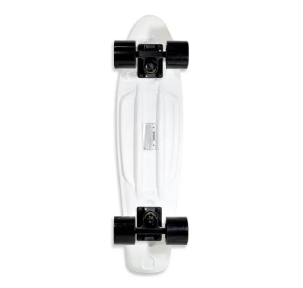 Foto 3 pulgar | Mini Patineta Tabla Skate Skateboard color Blanco