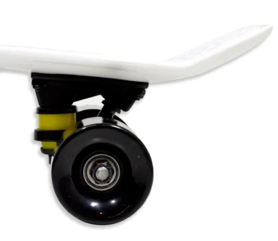 Foto 4 pulgar | Mini Patineta Tabla Skate Skateboard color Blanco