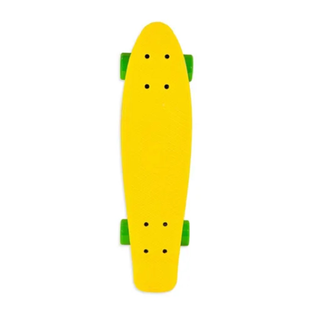 Foto 2 pulgar | Mini Patineta Tabla Skateboard color Amarillo