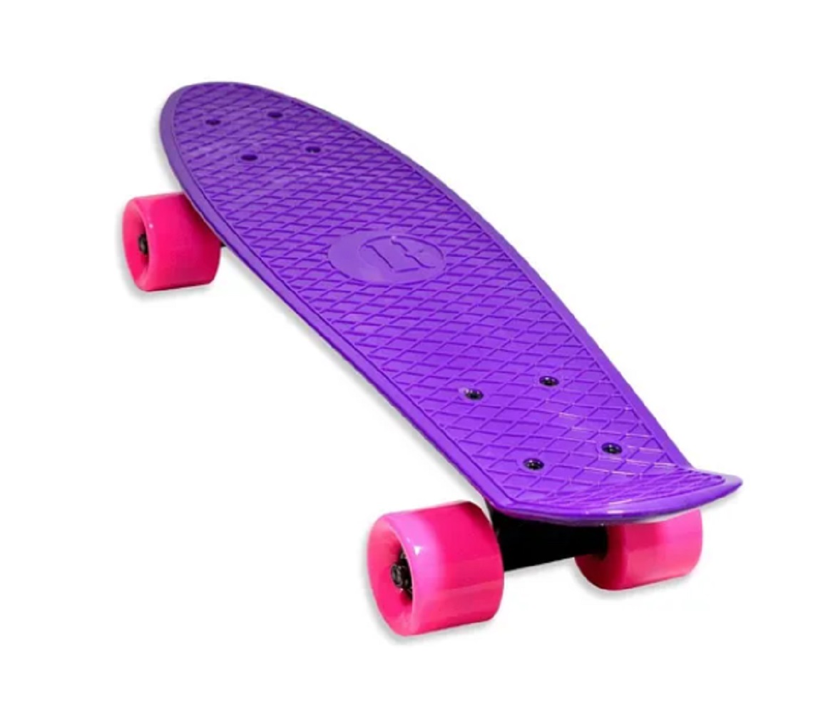 Foto 3 pulgar | Mini Patineta Tabla Skateboard color Morado