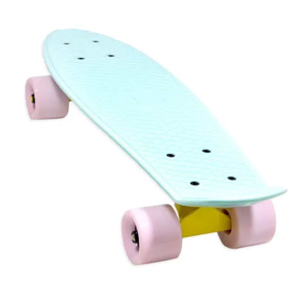 Foto 4 pulgar | Mini Patineta Tabla Skateboard color Menta