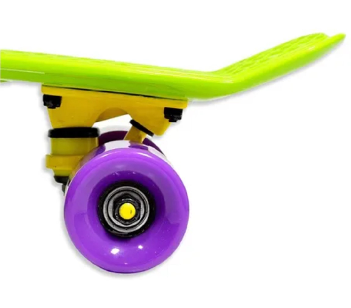 Foto 4 pulgar | Mini Patineta Tabla Skateboard color Verde