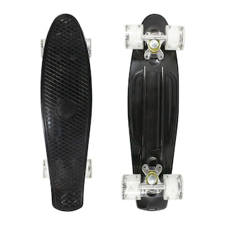 Foto 1 | Patineta Cruiser Reposapiés Antiderrapante Romboidal Negro Plástico Resistente