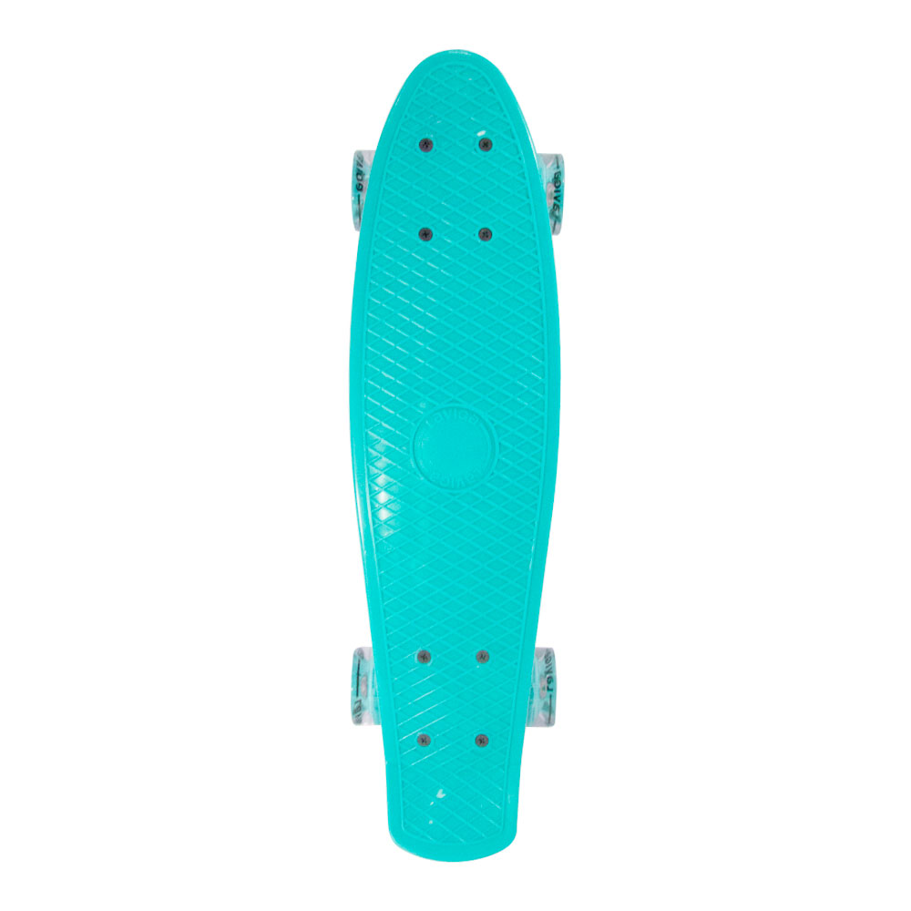 Foto 2 pulgar | Patineta Cruiser Reposapiés Antiderrapante Romboidal  Plástico Resistente color Verde