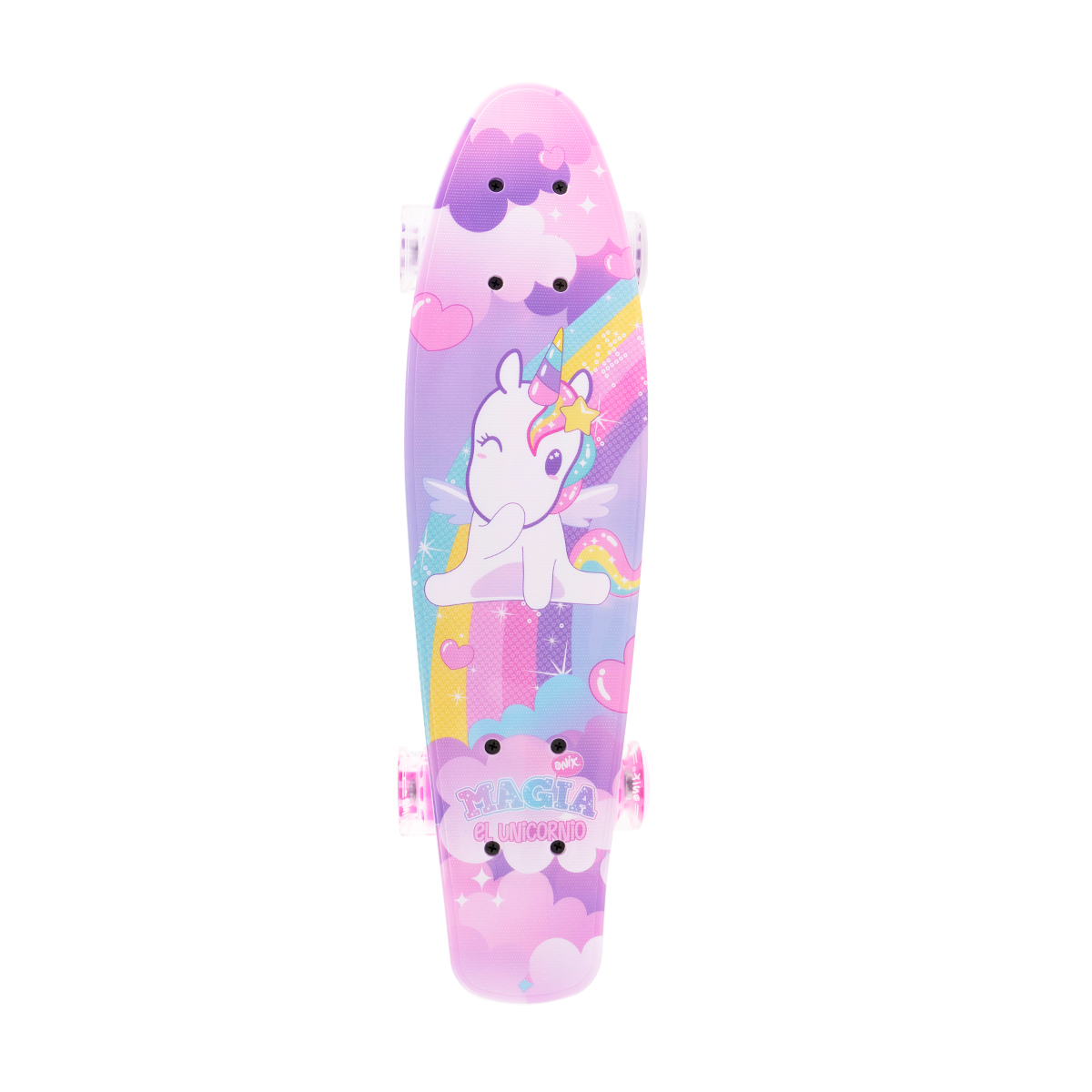 Patineta Onix Magic Rainbow Multicolor para Niña