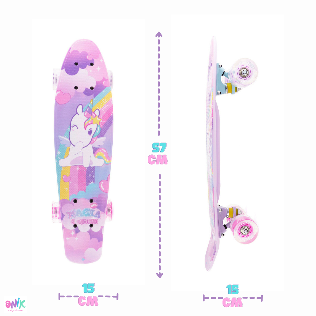 Foto 5 | Patineta Onix Multicolor con Kit de Protección para Niña