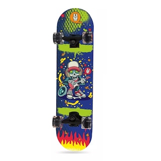 Foto 1 | Patineta Skateboard Monopatín Con Estampado Freestyle Eo Safe Imports Esi-14515 Multicolor