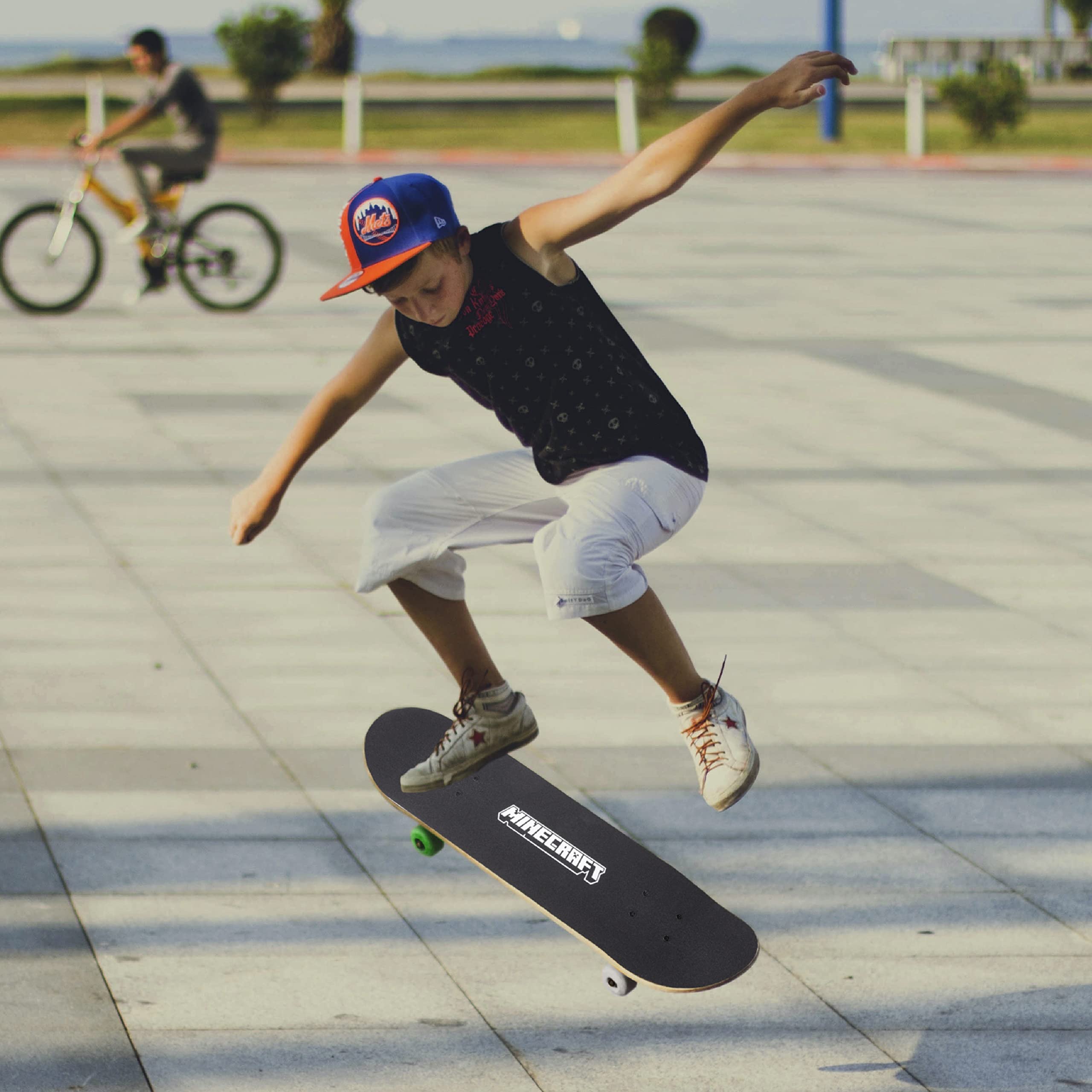 Foto 7 pulgar | Tabla De Skateboard Sakar Minecraft, 79 Cm, 9 Capas, Arce - Venta Internacional.