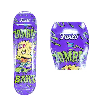 Foto 1 | Patineta The Simpsons Funko - Bart Zombi 2021 Fall Convention
