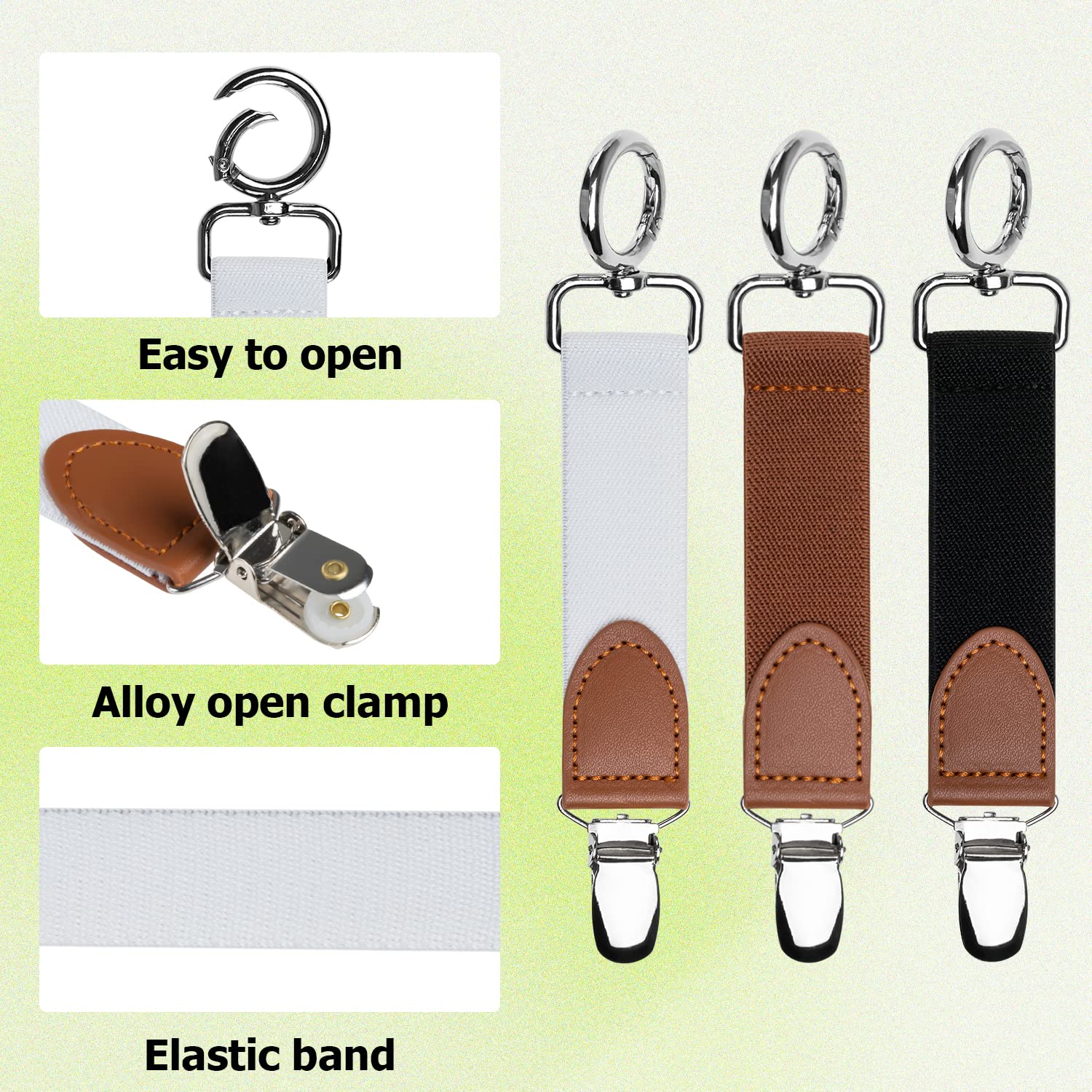 Foto 4 pulgar | Clips Para Sombreros Nearockle Para Viajes, Bolsos, Mochilas, Equipaje, X3 - Venta Internacional.