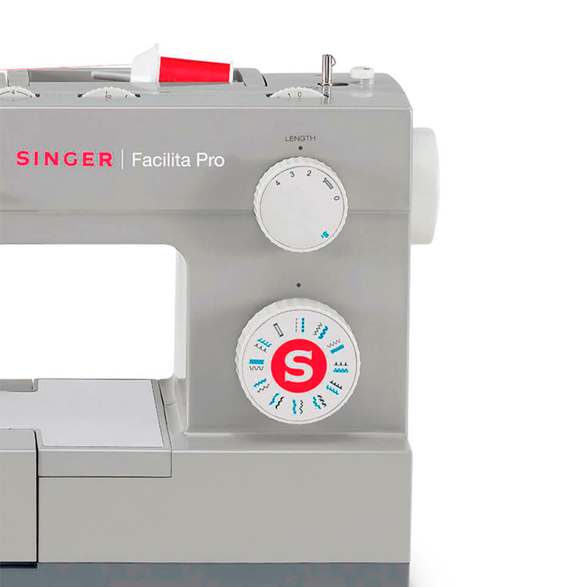 Foto 4 pulgar | Máquina de Coser Singer Facilita Pro 4423/5523 color Gris 23 Puntadas