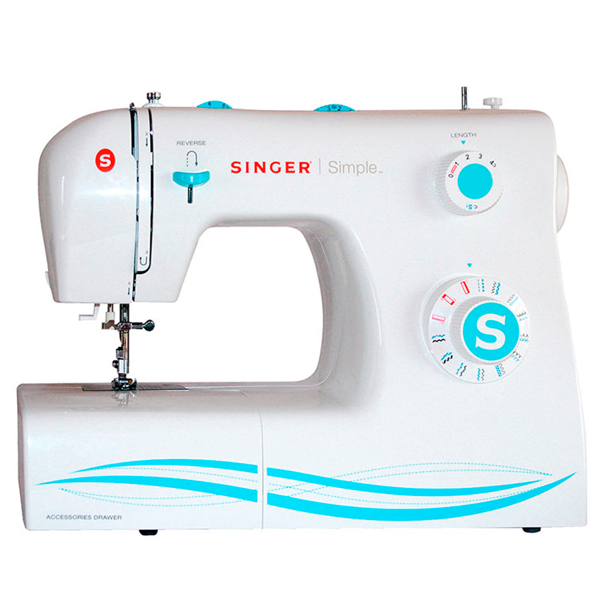 Máquina de Coser Singer Simple 2263/M3205 color Blanco