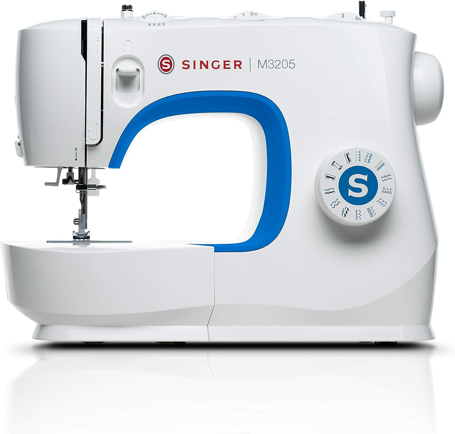 Maquina de Coser Singer M3205 color Blanco