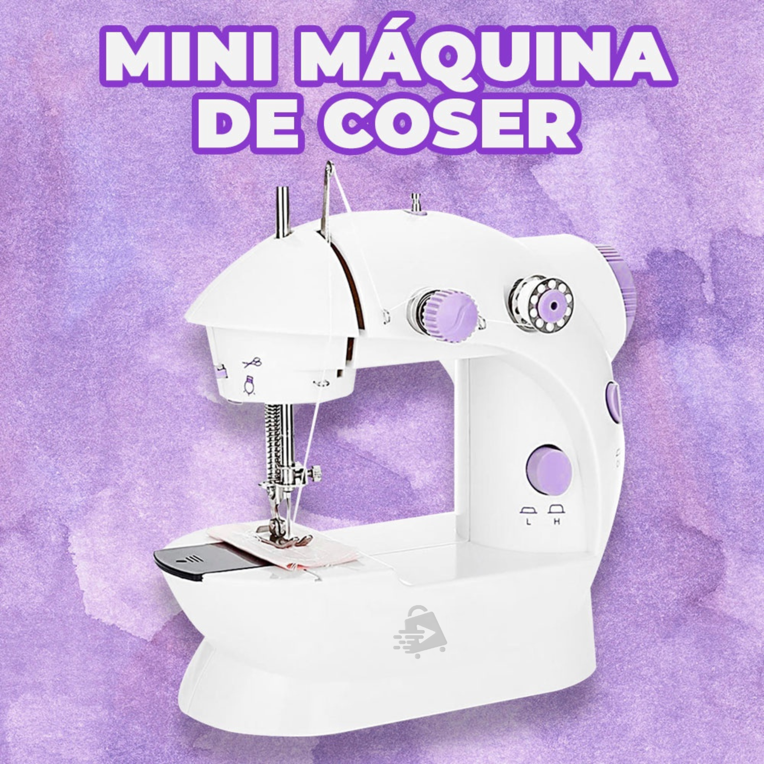 Foto 7 pulgar | Mini Máquina De Coser Eléctrica Con Luz Led JustClick MX