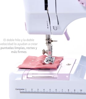 Foto 3 | Máquina de Coser Eléctrica Kimhi Doméstica Portátil con Kit de Costura 12 Puntadas color Blanco