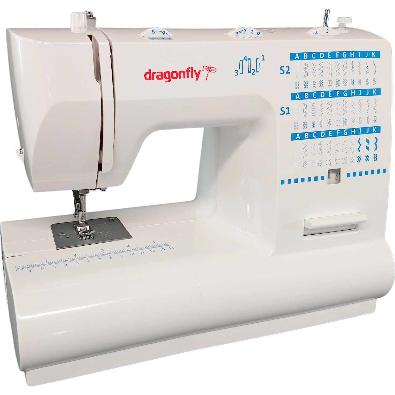 Foto 2 pulgar | Máquina de Coser Eléctrica Gutstark Dragonfly Profesional 66 Puntadas