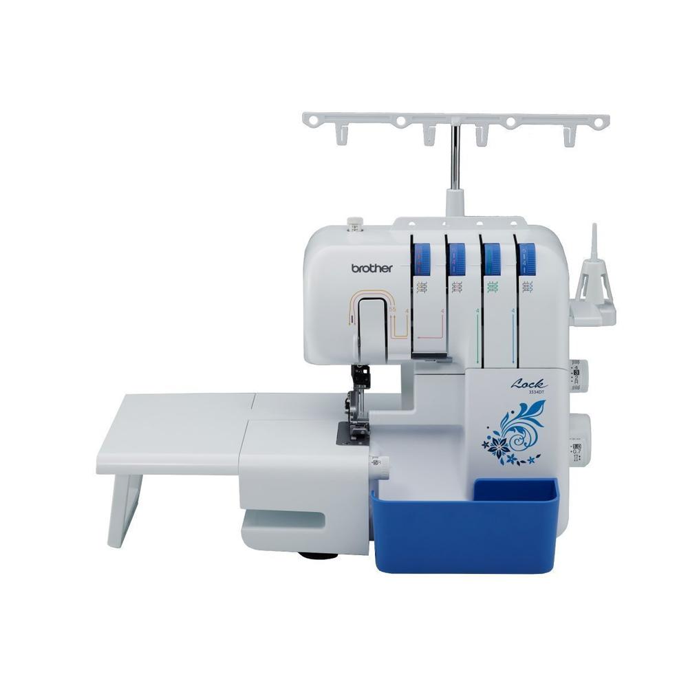 Máquina de Coser Overlok Brother 3534DT con 8 Tipos de Puntadas