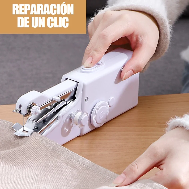 Foto 3 pulgar | Mini Máquina de Coser Kimhi Portable Blanca