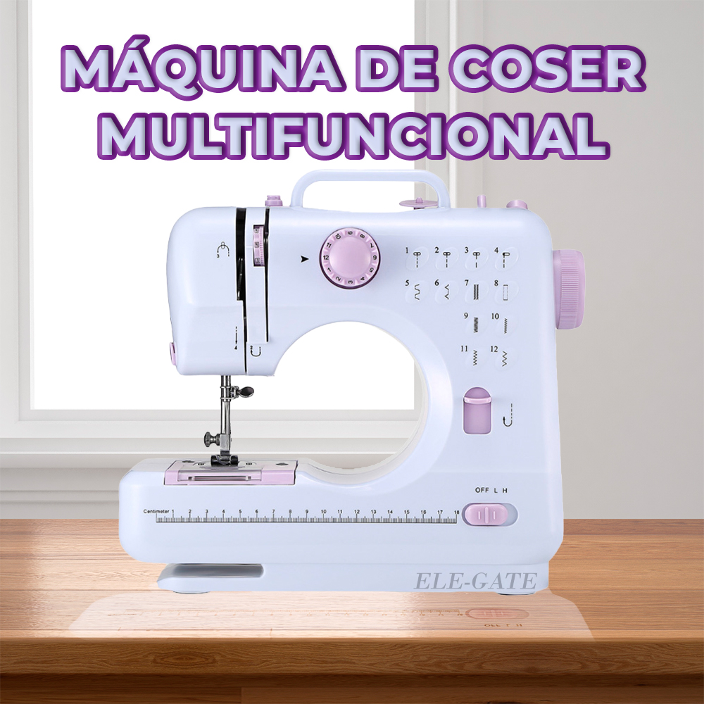 Foto 4 pulgar | Máquina de Coser  Elegate Multifuncional 12 Patrones