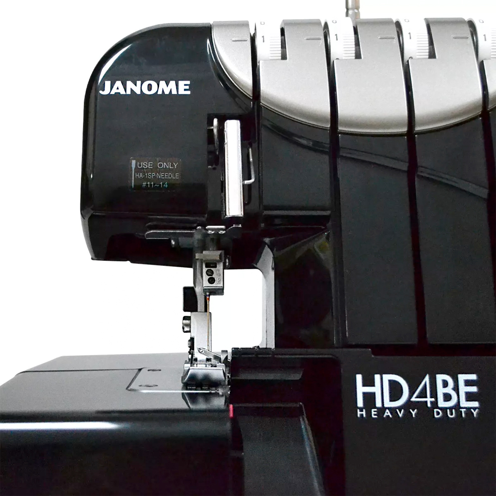 Foto 4 pulgar | Máquina Overlock Mecánica Doméstica Janome Hd4be