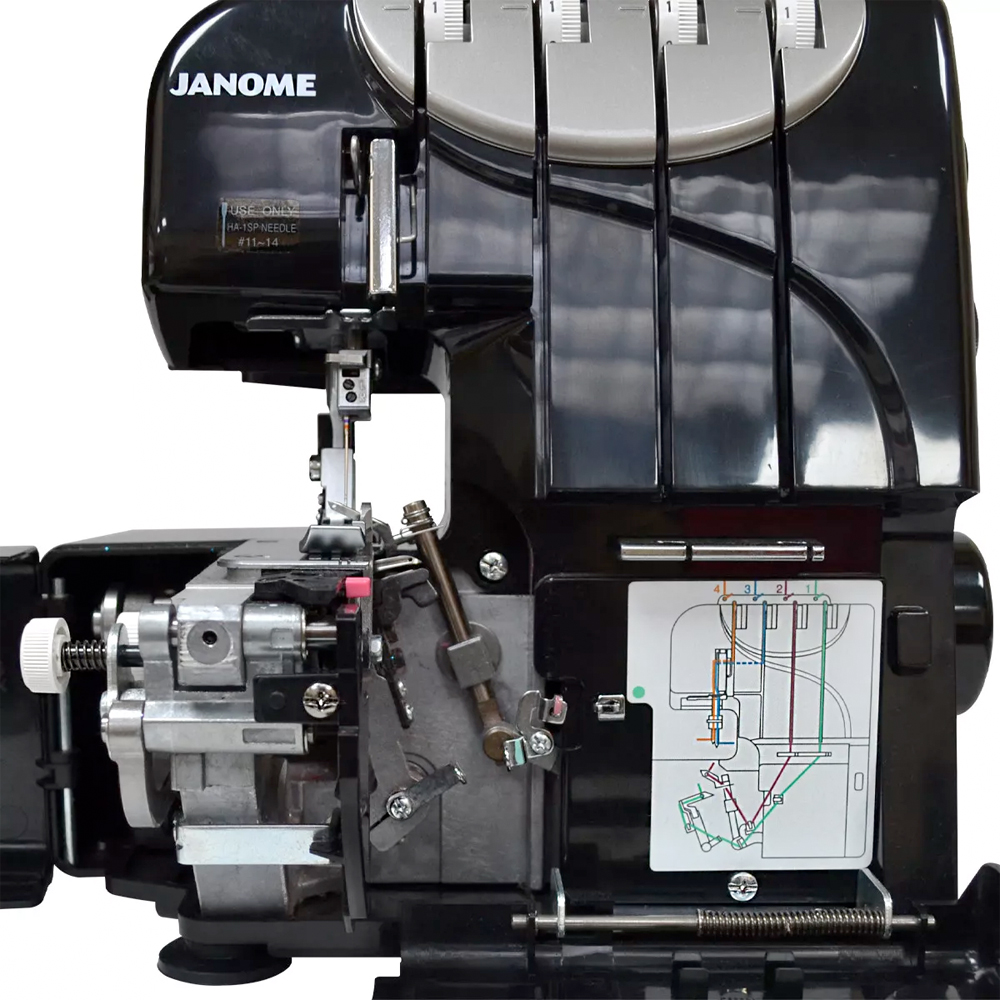 Foto 5 | Máquina Overlock Mecánica Doméstica Janome Hd4be