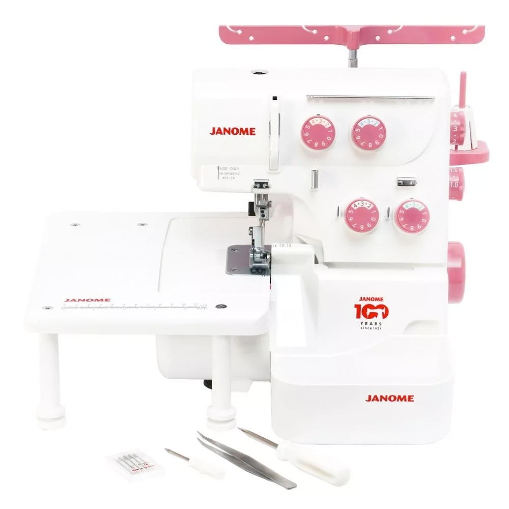 Máquina Overlock Mecánica Doméstica Janome 792pg