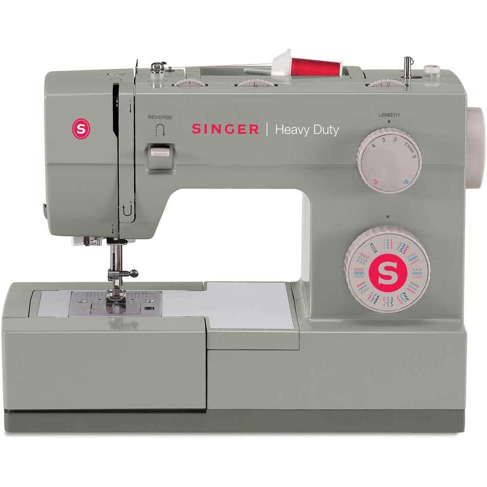 Foto 1 | Máquina De Coser Recta Singer Heavy Duty 4452 Gris 110-120 V