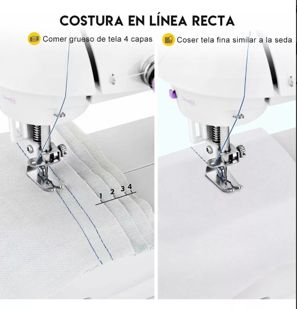 Foto 4 | Mini Máquina De Coser Máquina 110v