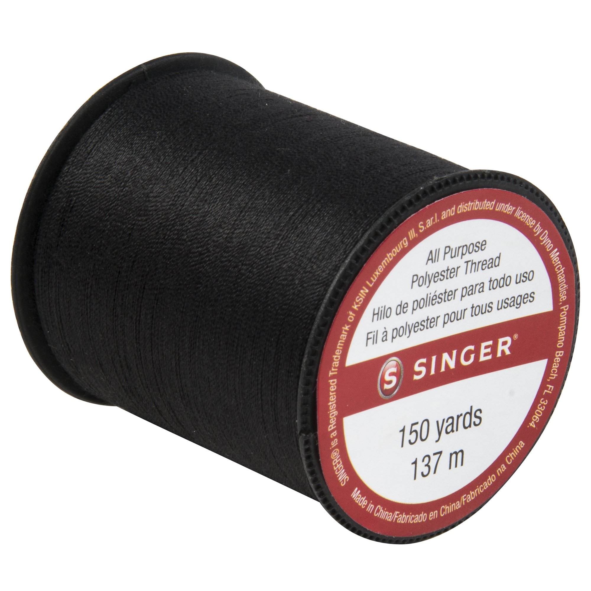 Foto 4 pulgar | Thread Singer 60110, Poliéster Multiusos, 150 Yardas, Negro - Venta Internacional.