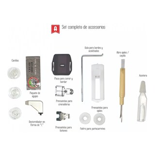 Foto 5 | Máquina De Coser Mecánica Style 30 Alfa