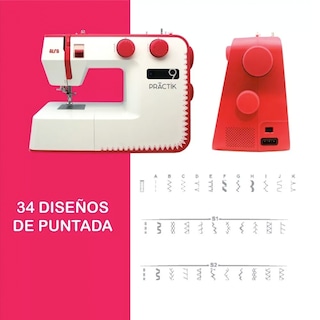 Foto 2 | Máquina De Coser Mecánica Practik 9 Alfa