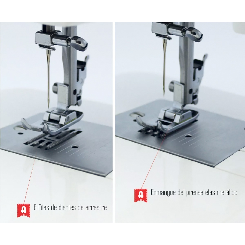 Foto 5 pulgar | Máquina De Coser Mecánica Practik 9 Alfa