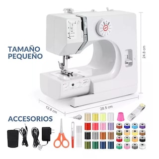 Foto 2 | Máquina De Coser Eléctrica Doméstica Portátil Con Accesorios Eo Safe Imports Esi-18150 Blanco