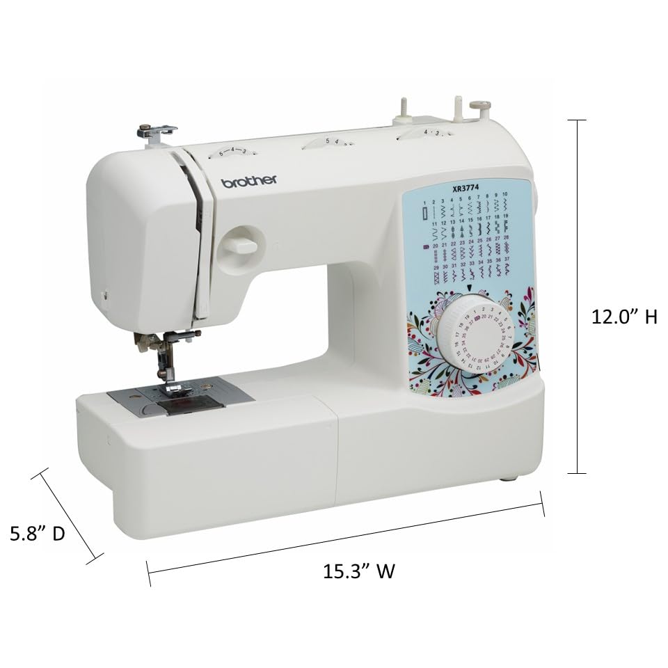 Foto 4 pulgar | Máquina De Coser Y Acolchar Brother Xr3774 37 Puntadas - Venta Internacional.