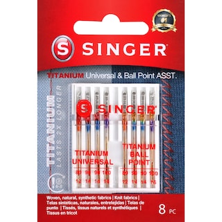 Foto 1 | Agujas Para Máquina De Coser Singer 04806, Titanio, 8 Unidades - Venta Internacional.