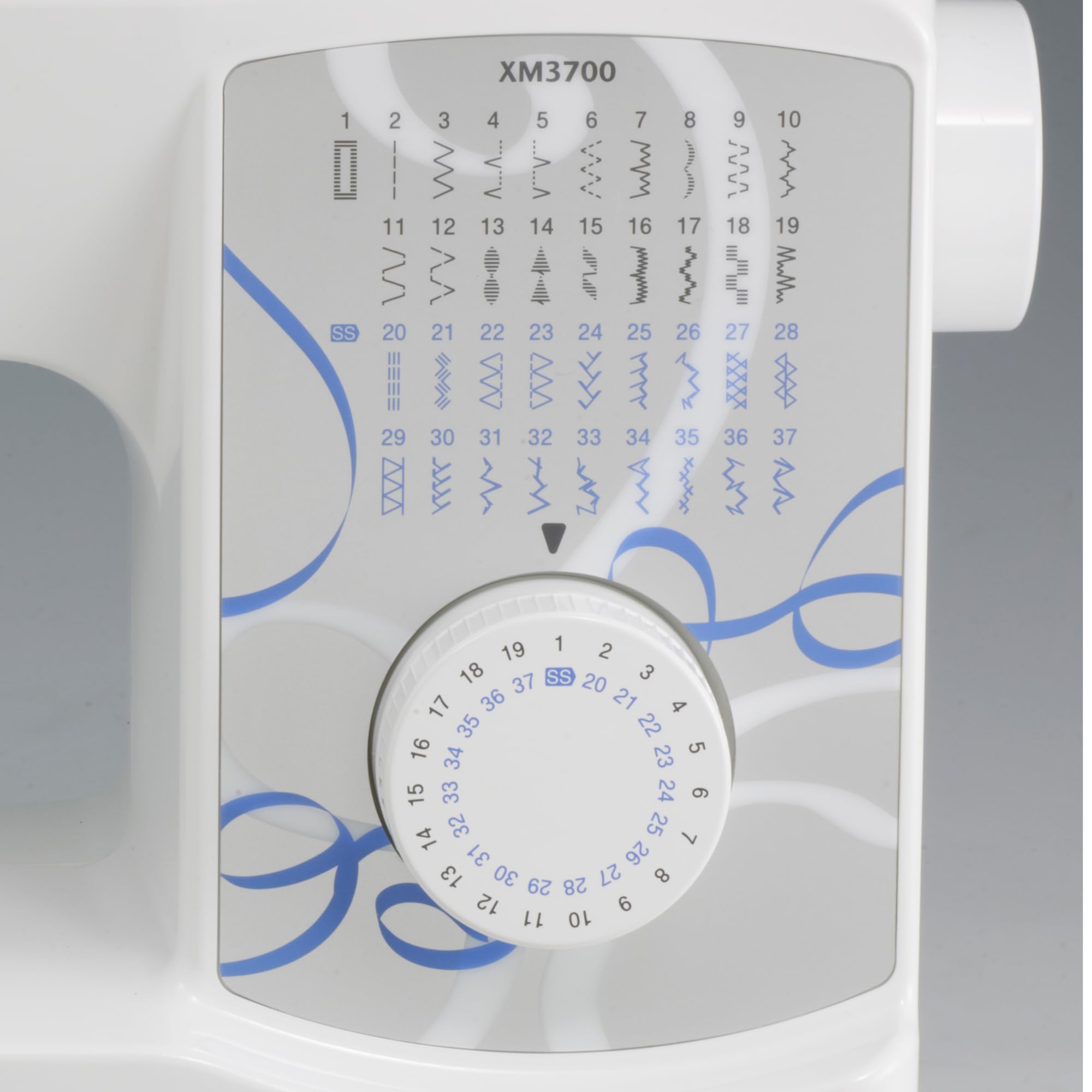 Foto 2 | Máquina de Coser Brother Xm3700 37 Puntadas 5 Pies de Costura Blanco - Venta Internacional