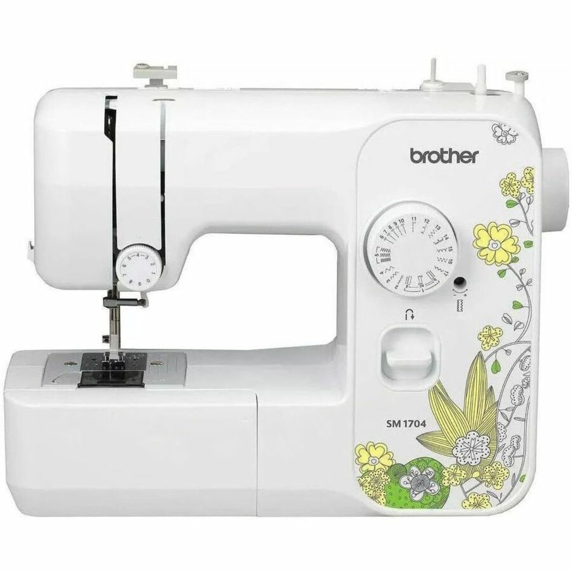 Foto 2 pulgar | Máquina De Coser Brother Sm1704, 17 Puntadas, Color Blanco - Venta Internacional.