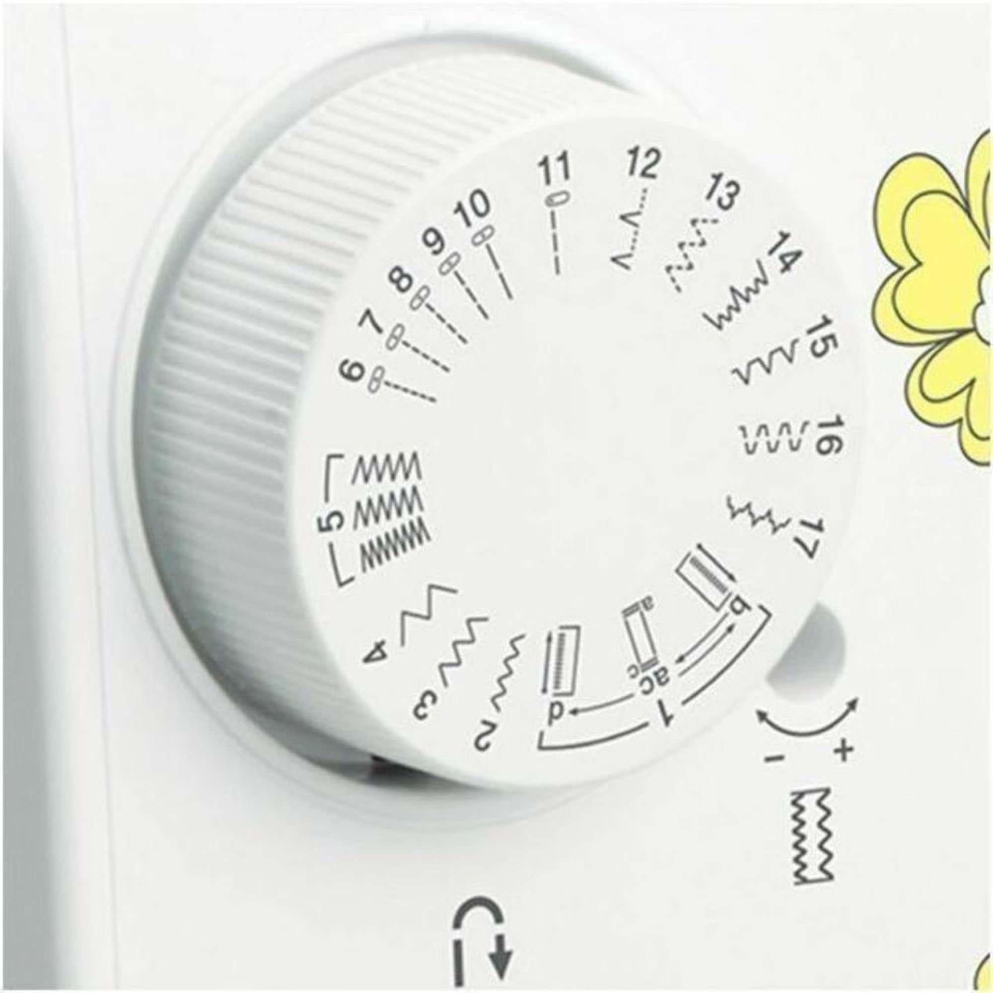 Foto 4 pulgar | Máquina De Coser Brother Sm1704, 17 Puntadas, Color Blanco - Venta Internacional.