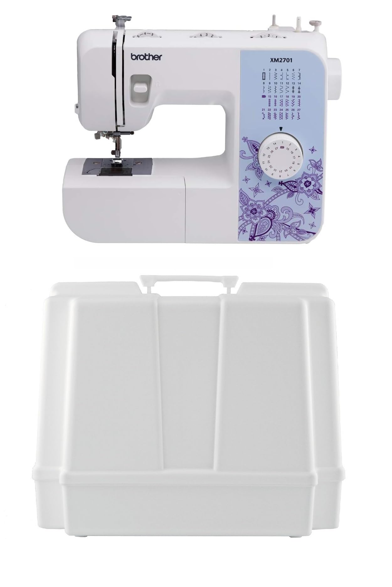 Foto 1 | Máquina De Coser Brother Xm2701 De 27 Puntadas Con Estuche De Almacenamiento - Venta Internacional.