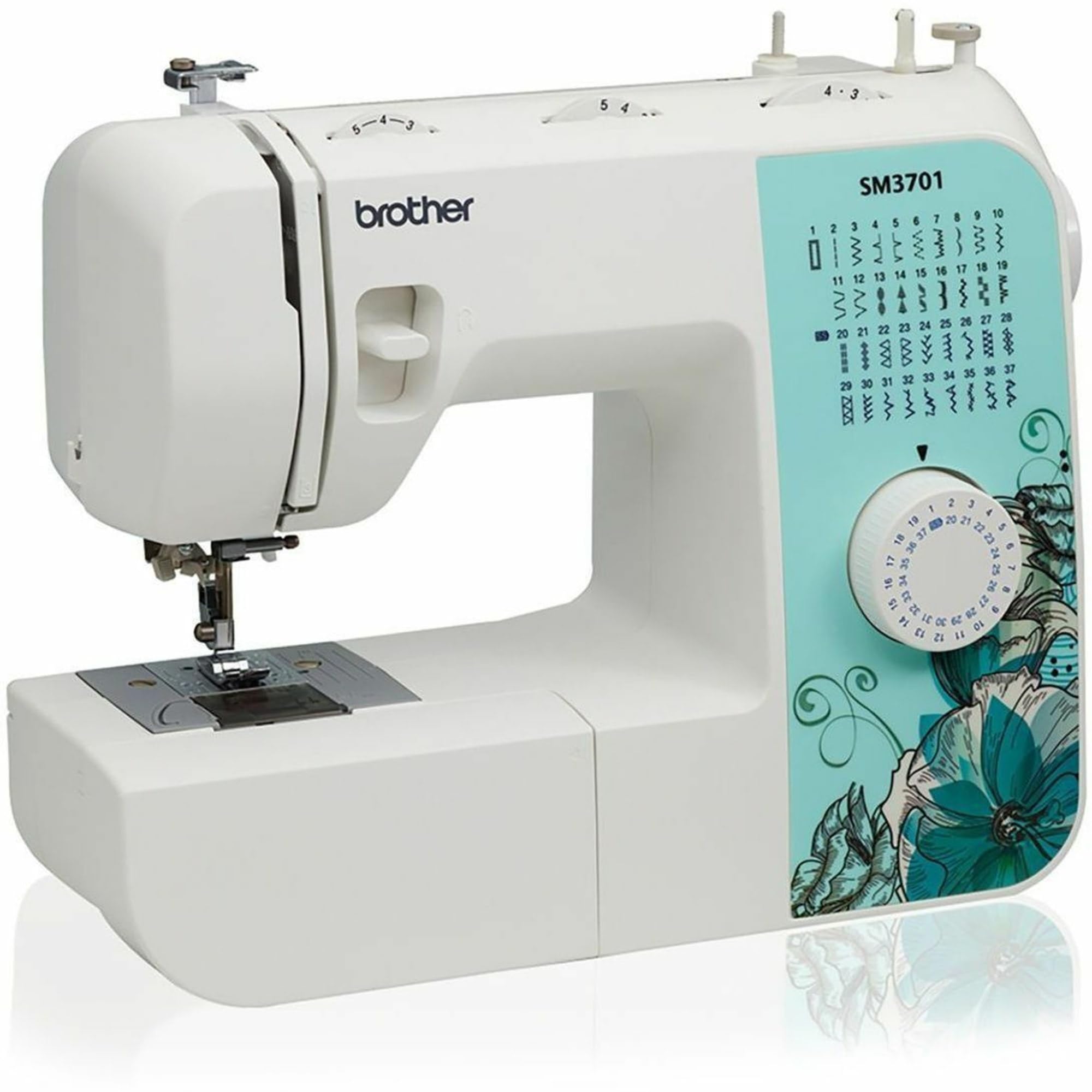 Foto 4 pulgar | Máquina De Coser Brother Sm3701 37 Puntadas 74 Funciones - Venta Internacional.