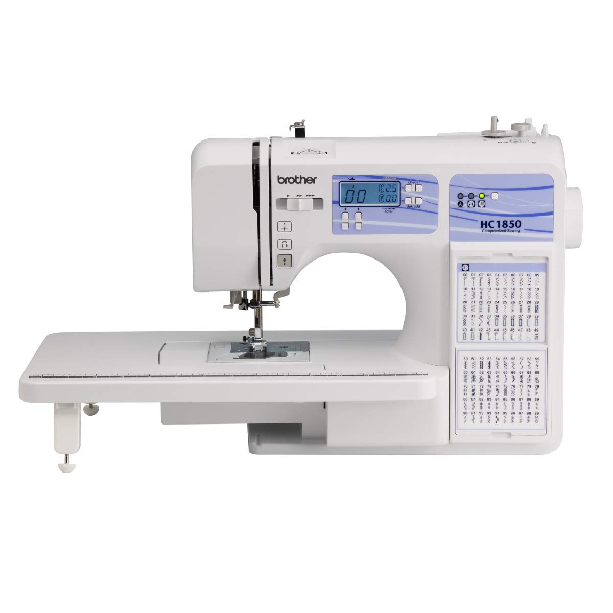 Foto 2 pulgar | Máquina De Coser Y Acolchar Brother Hc1850 185 Stitches Lcd - Venta Internacional.