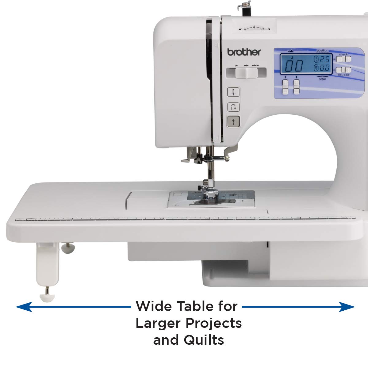 Foto 2 | Máquina De Coser Y Acolchar Brother Hc1850 185 Stitches Lcd - Venta Internacional.