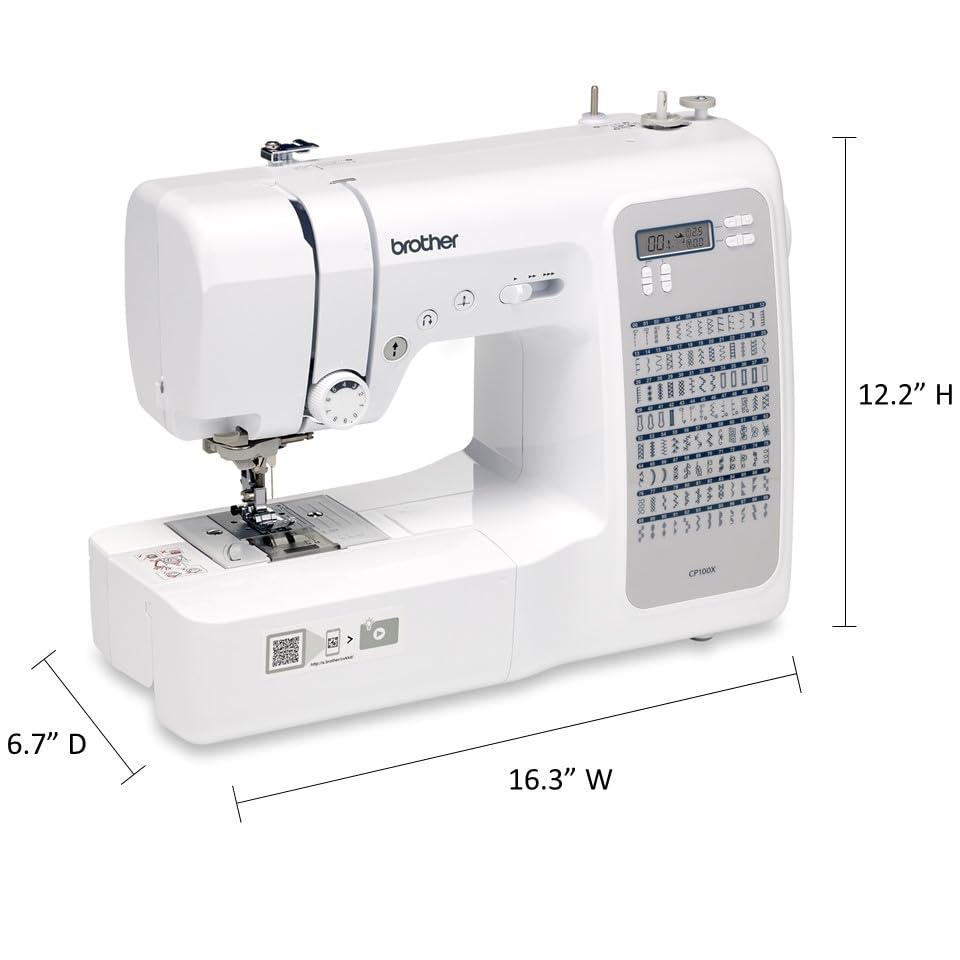 Foto 2 | Máquina De Coser Y Acolchar Brother Cp100x 100 Stitches - Venta Internacional.