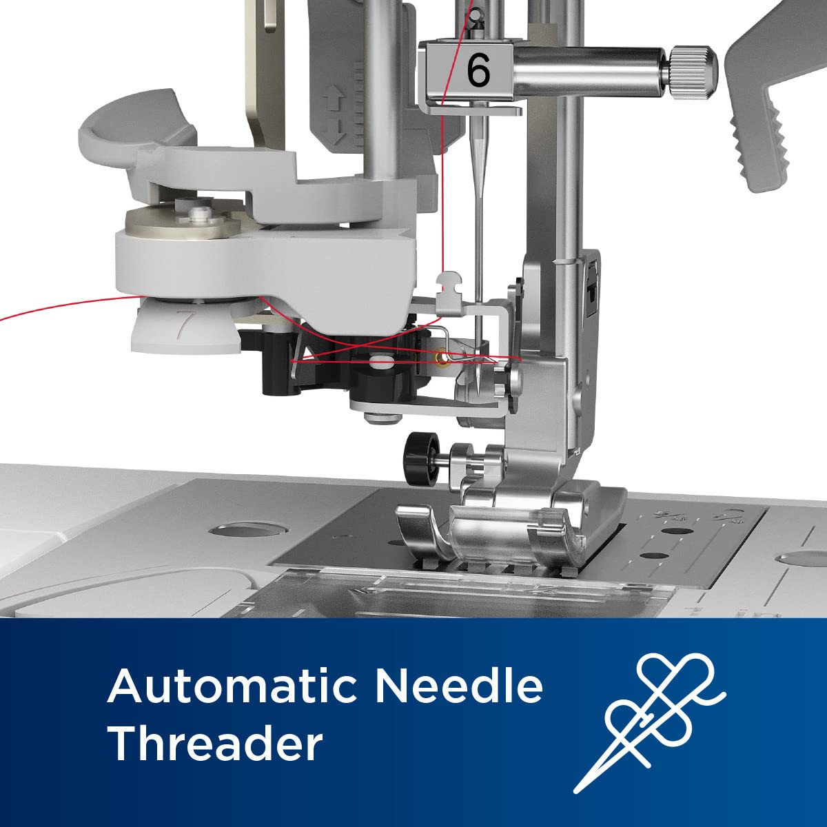 Foto 5 | Máquina De Coser Y Acolchar Brother Cp100x 100 Stitches - Venta Internacional.