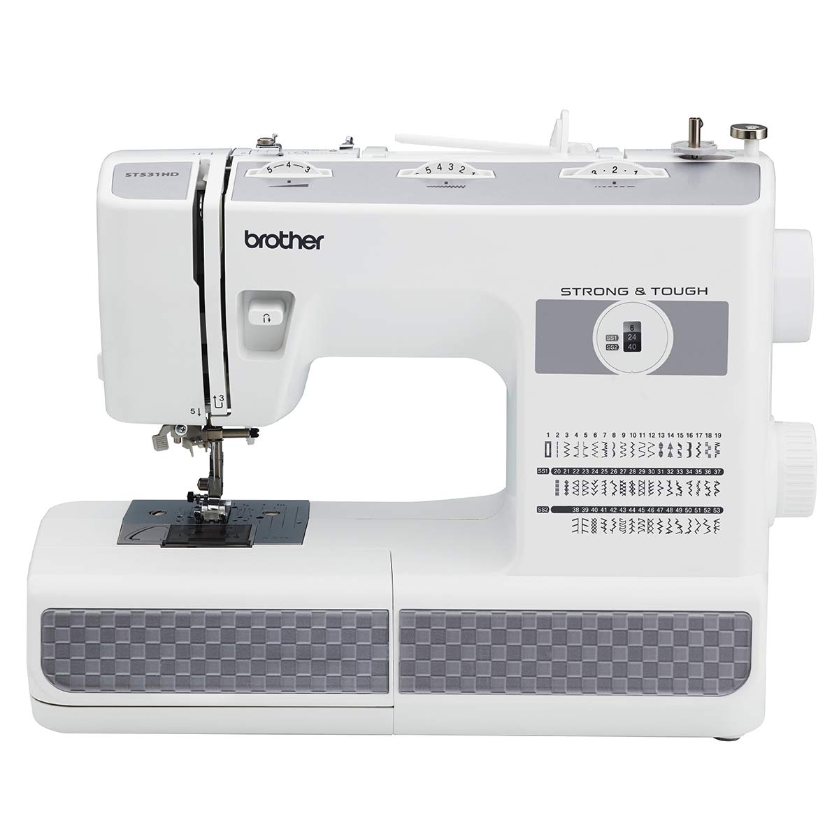Foto 2 pulgar | Máquina De Coser Brother St531hd Strong & Tough De 53 Puntadas - Venta Internacional.