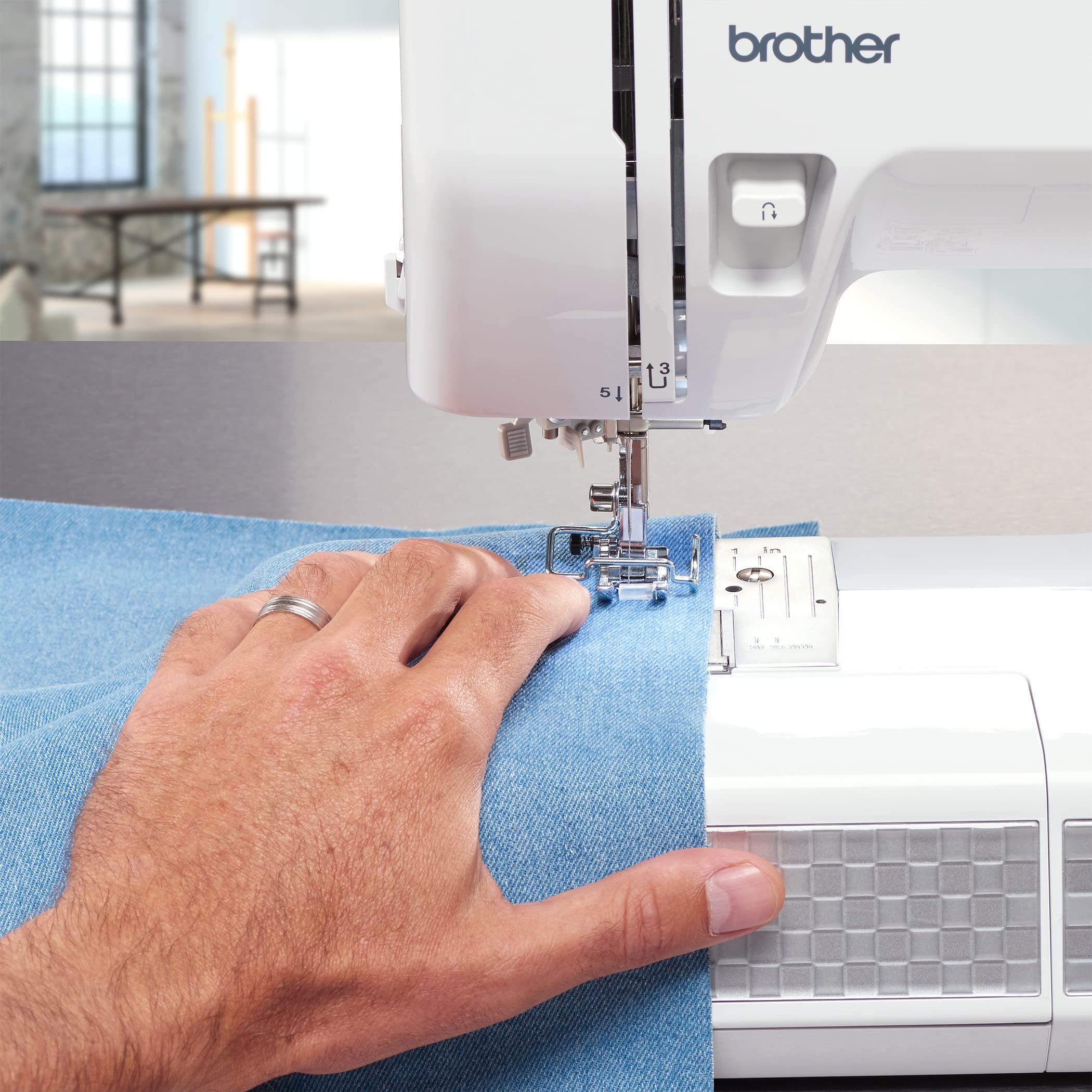 Foto 6 pulgar | Máquina De Coser Brother St531hd Strong & Tough De 53 Puntadas - Venta Internacional.