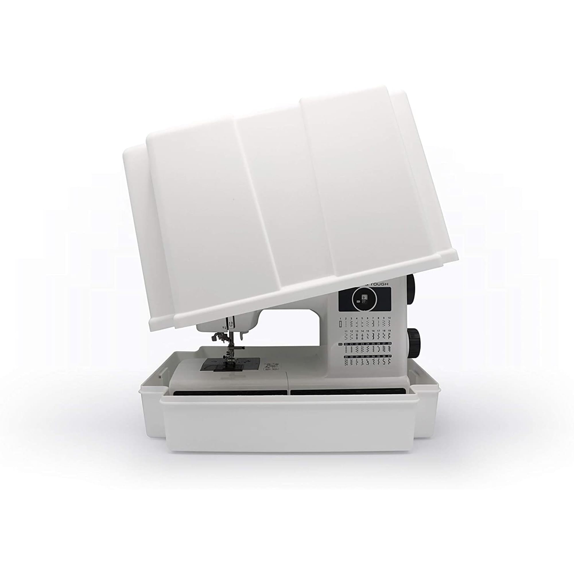 Foto 4 pulgar | Estuche Rígido para Máquina de Coser Brother 5300A Blanco Roto 46 x 30 x 36 cm - Venta Internacional