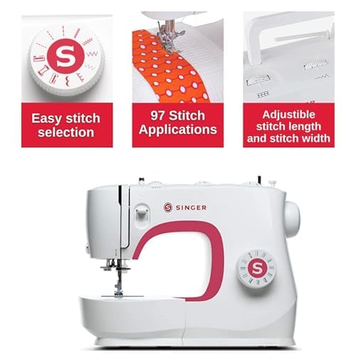 Foto 4 pulgar | Máquina De Coser Singer Mx231 Ligera Portátil Con 97 Puntadas - Venta Internacional.